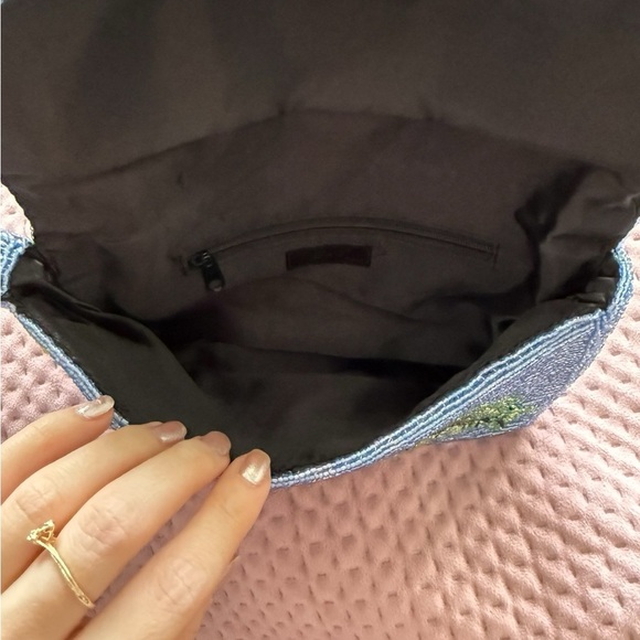 Y&S Beaded Watermelon and Pineapple Bag Wristlet - Picture 6 of 7